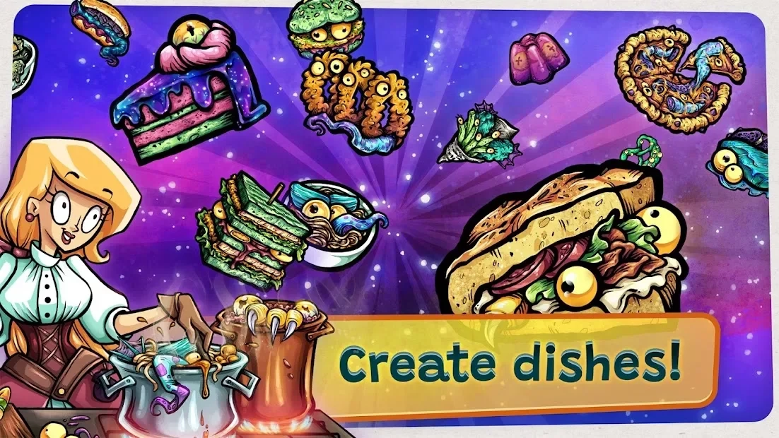 Скриншот Alien Food Invasion