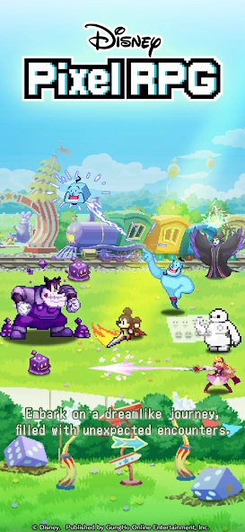 Скриншот Disney Pixel RPG