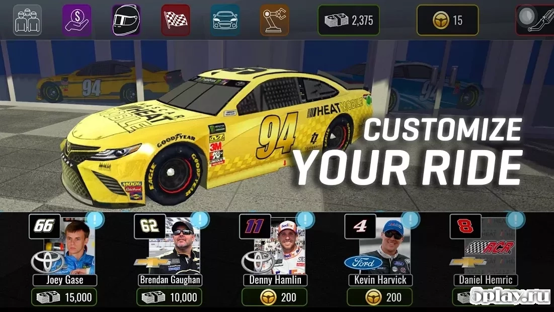 Скриншот NASCAR Heat Mobile