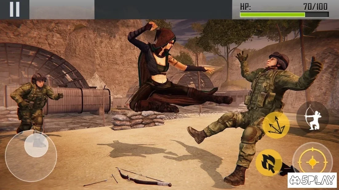 Скриншот Ninja Archer Assassin FPS Shooter: 3D Offline Game