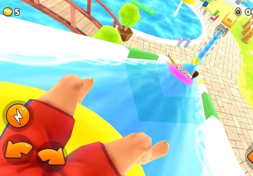 Скриншот Uphill Rush Water Park Racing