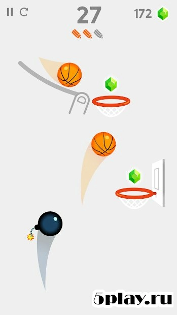 Скриншот Dunk Line
