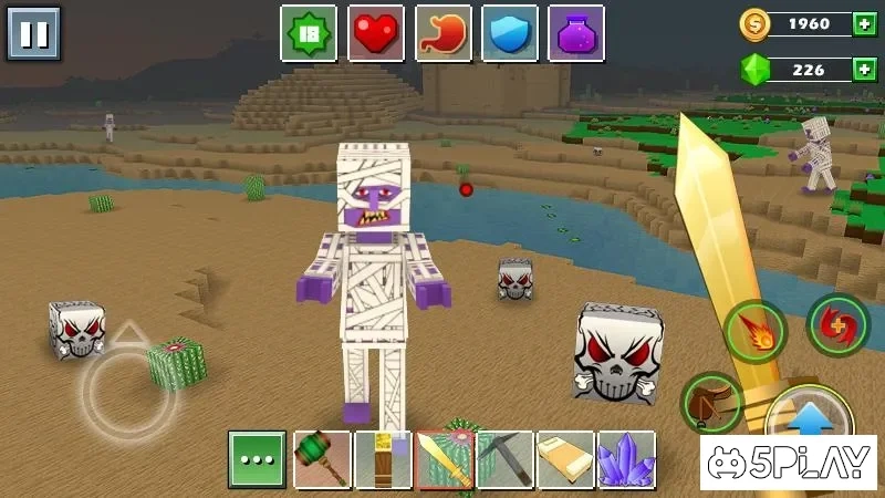 Скриншот Мир кубов - Exploration Lite Craft