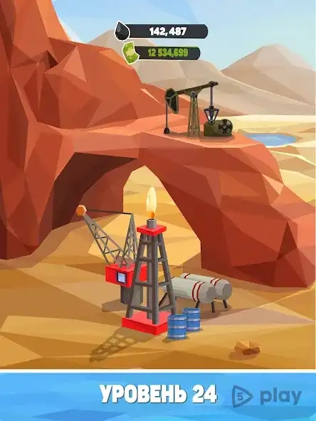 Скриншот Нефтяной магнат: ленивый симулятор нефти, нефть