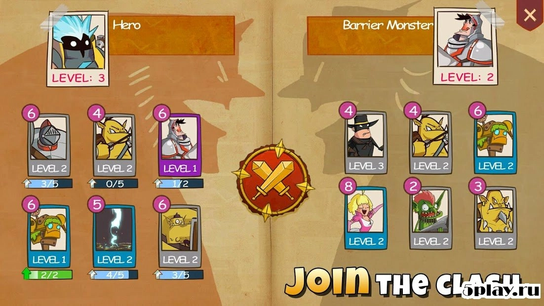 Скриншот BeCastle: Castle Defense в игре Card Battle