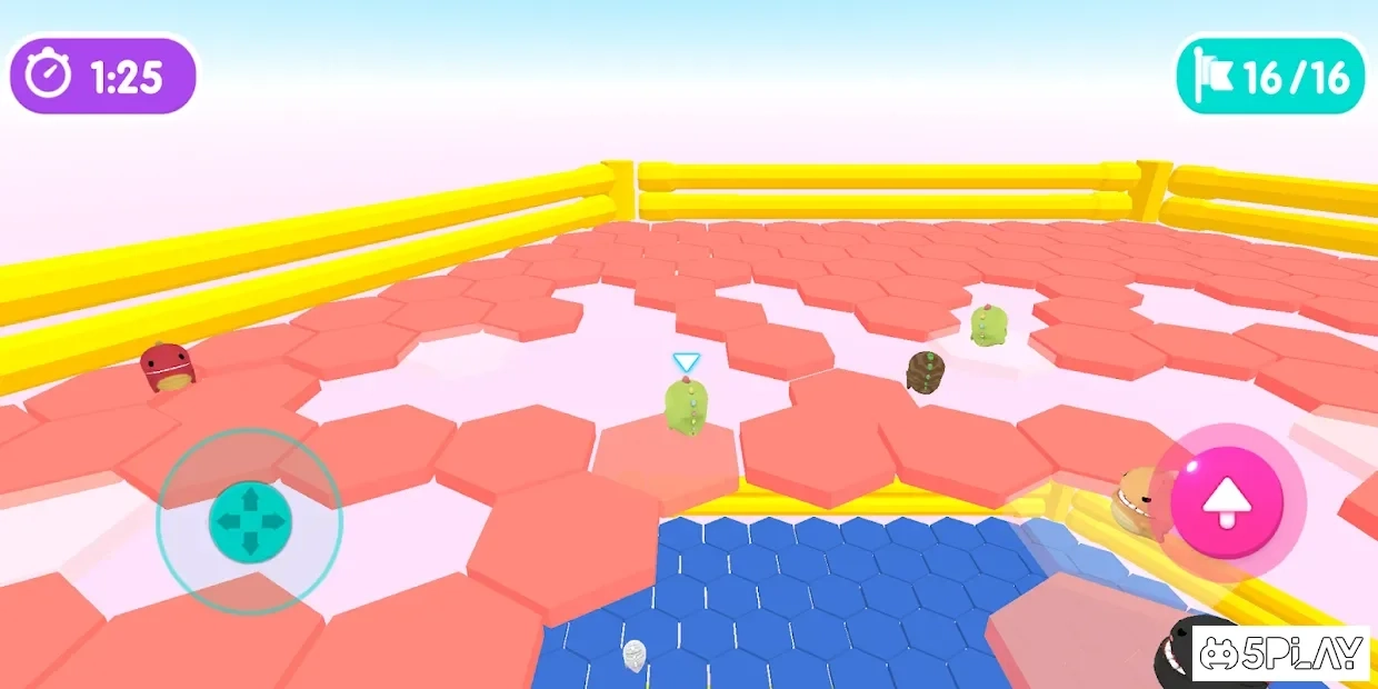 Скриншот Fall.io - Race of Dino