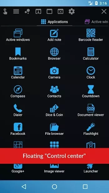 Скриншот Floating Apps (multitasking)