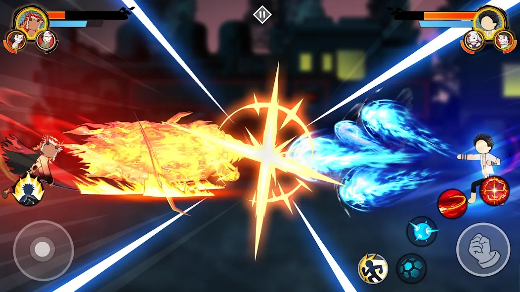 Скриншот Stickman Demon Fight Warrior