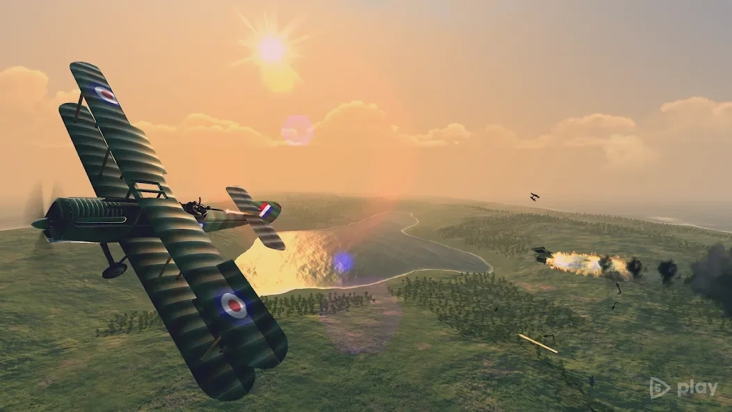 Скриншот Warplanes: WW1 Sky Aces