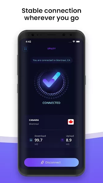 Скриншот vpnify – Unlimited VPN Proxy