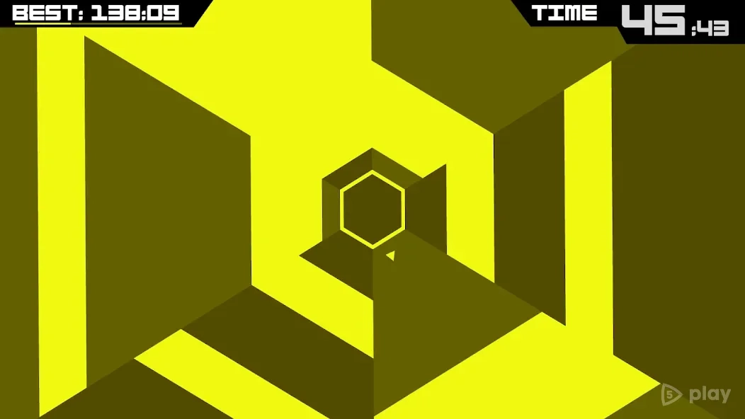 Скриншот Super Hexagon