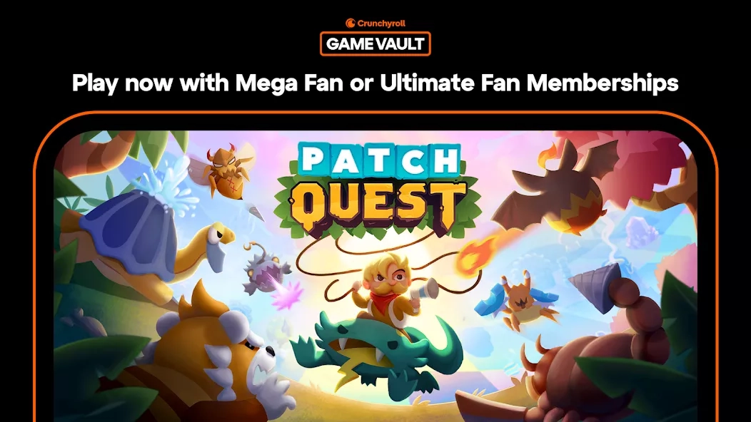 Скриншот Crunchyroll: Patch Quest