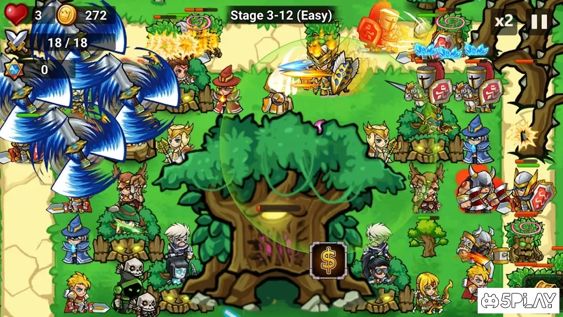 Скриншот Defense Heroes: Defender War Offline Tower Defense