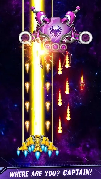 Скриншот Space Shooter: Galaxy Attack