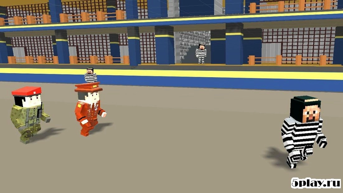 Скриншот American Jail Break - Block Strike Survival Games