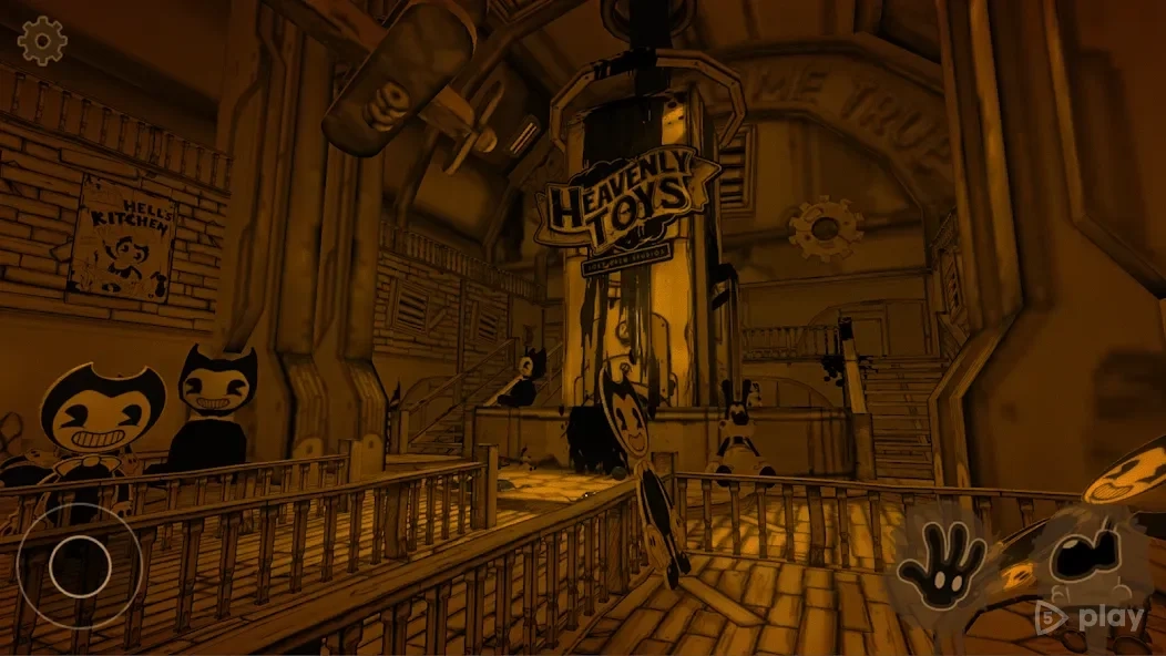 Скриншот Bendy and the Ink Machine