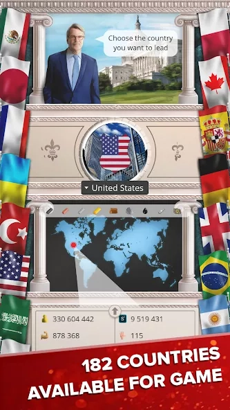 Скриншот MA 1 – President Simulator PRO