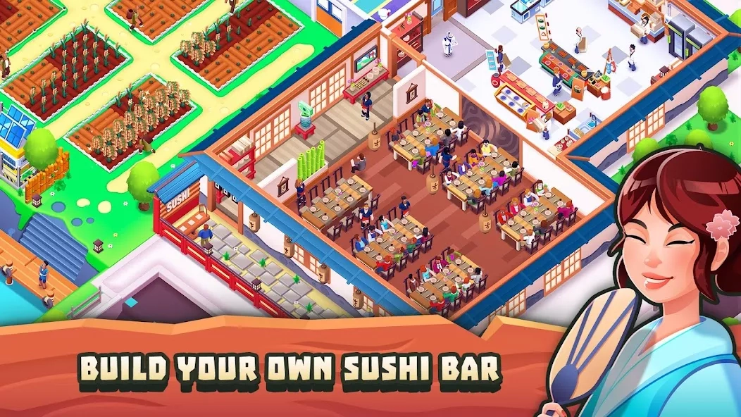 Скриншот Sushi Empire Tycoon-Idle Game