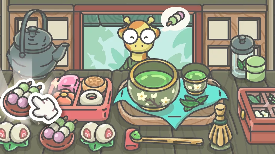 Скриншот Tsuki Tea House: Idle Journey