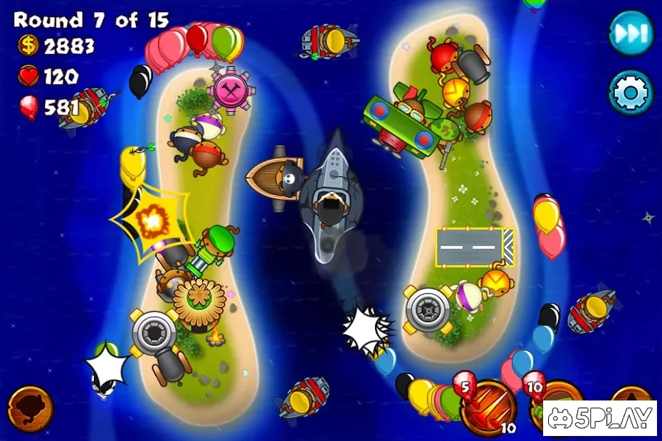 Скриншот Bloons Monkey City