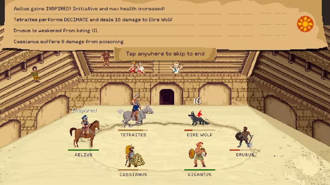 Скриншот Gladiator Manager