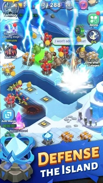 Скриншот Island Fantasy - Idle Tower Defense