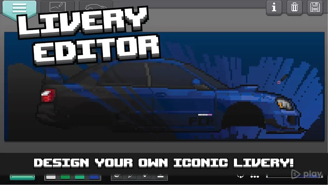 Скриншот Pixel Car Racer