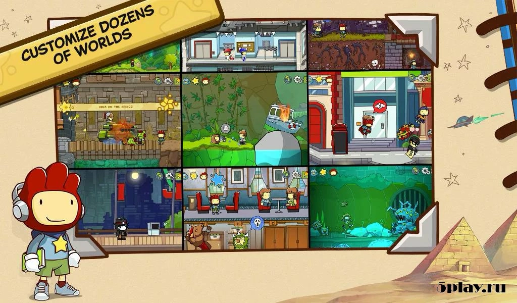 Скриншот Scribblenauts Unlimited