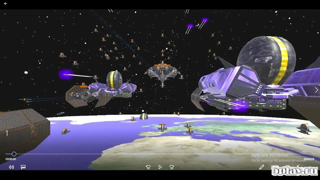Скриншот Space Bots 3D v1.0:Alien Shooter Game(FullVersion)