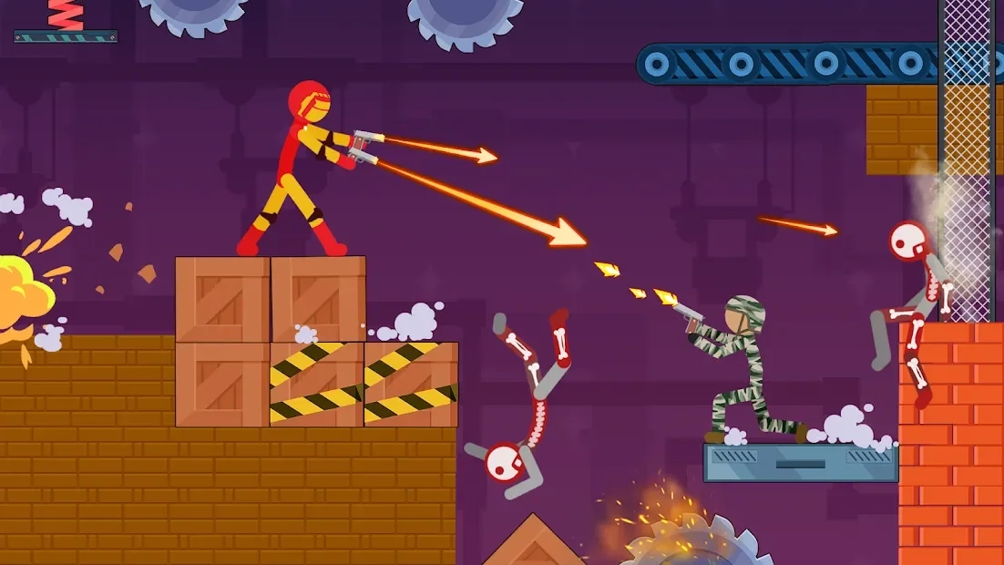 Скриншот Stickman Destroy - Super Warriors Destruction
