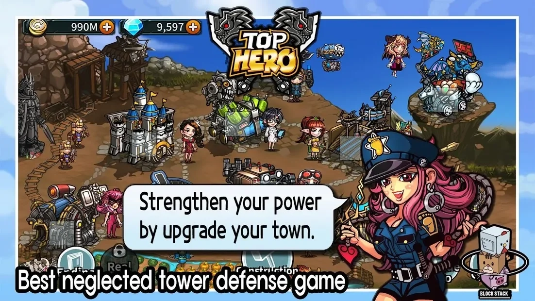 Скриншот Top Hero - Tower Defense