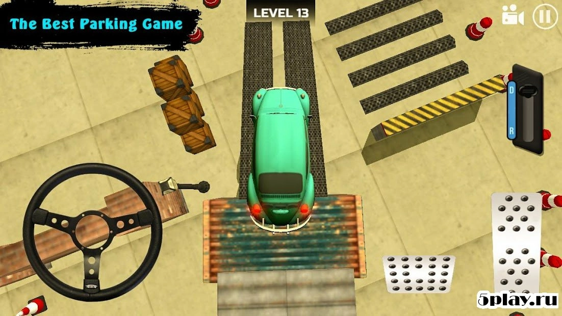 Скриншот Classic Car Parking Real Driving Test