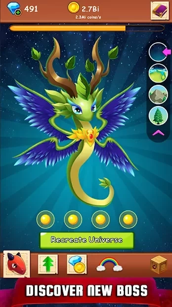 Скриншот Idle Dragon - Merge the Dragons!