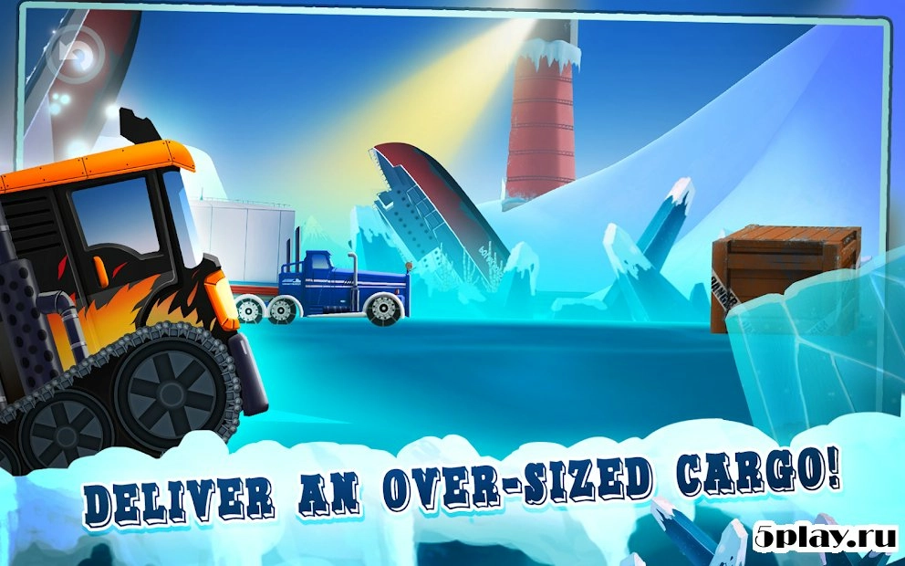 Скриншот Ice Road Truck Driving Race