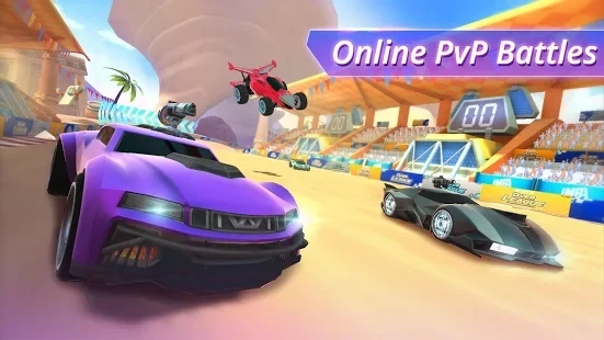 Скриншот Overleague - Kart Combat Racing Game 2020