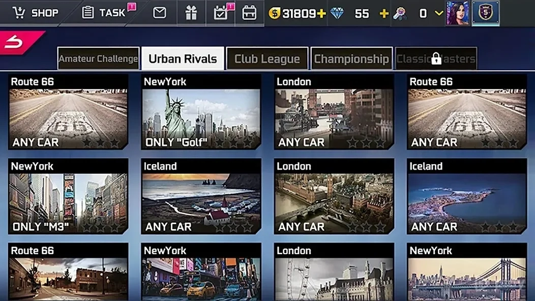 Скриншот Street Racing HD