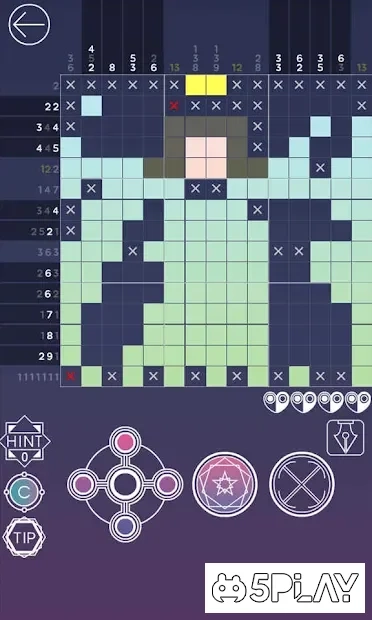 Скриншот Picross Luna - A forgotten tale