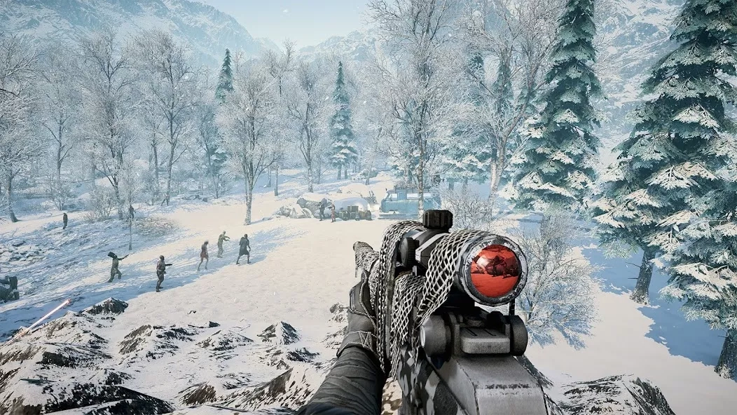 Скриншот SNIPER ZOMBIE 3D Game