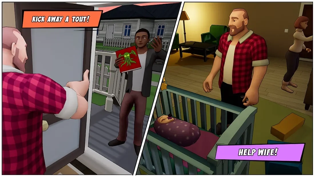 Скриншот Angry Dad