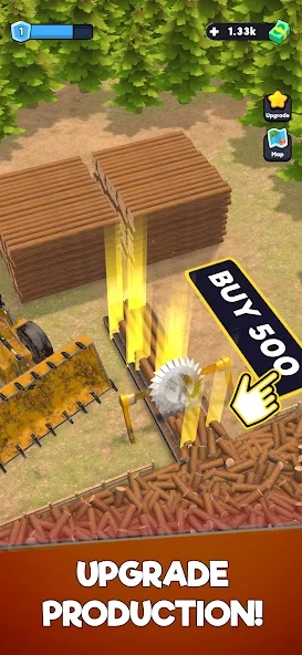 Скриншот Idle Lumber Chopper Empire Inc