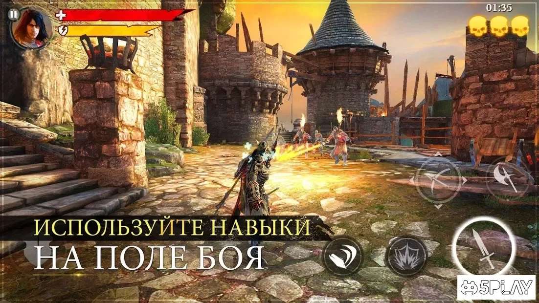 Скриншот Iron Blade: Легенды Средневековья экшен РПГ