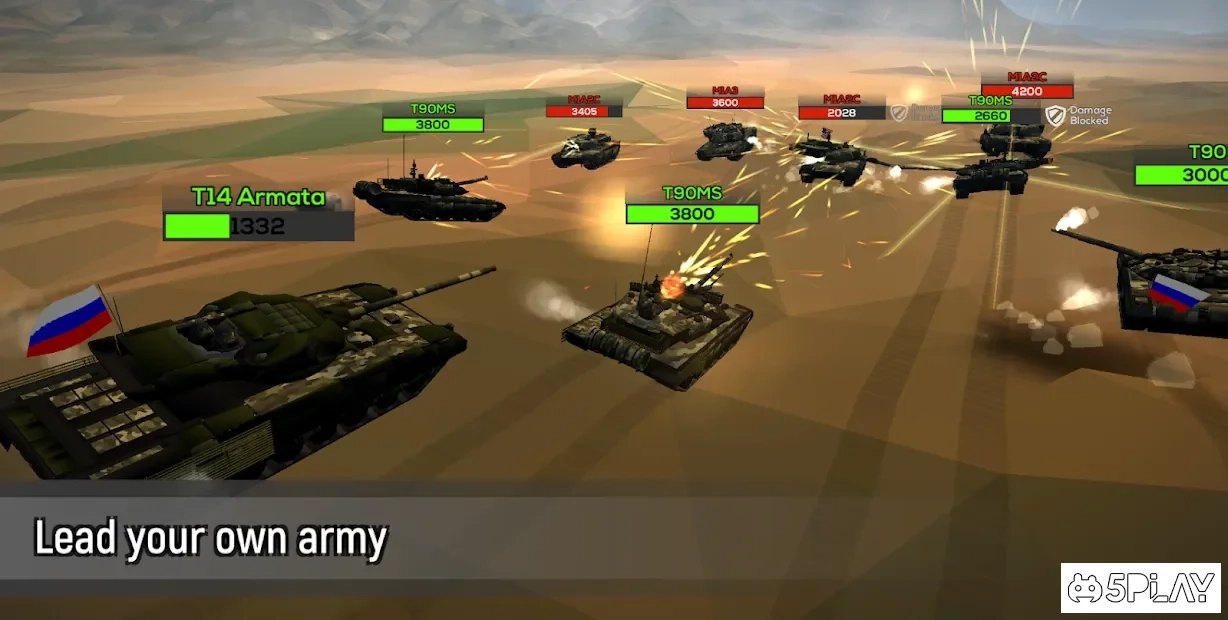 Скриншот Poly Tank 2: Battle Sandbox
