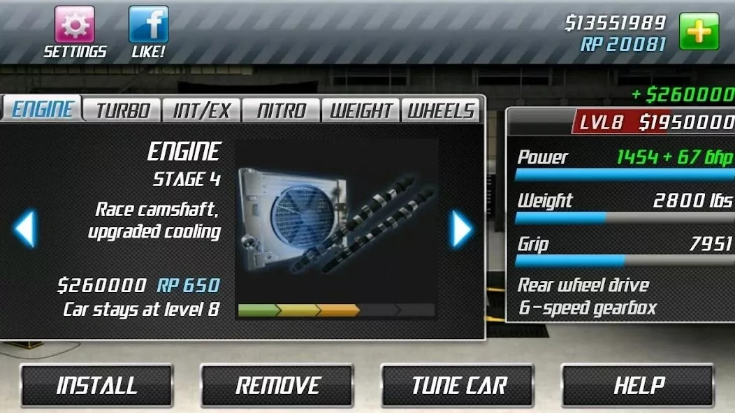 Скриншот Drag Racing