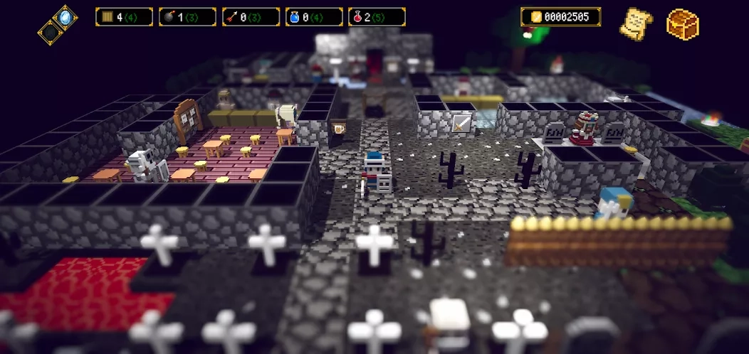 Скриншот Dungeon and Gravestone