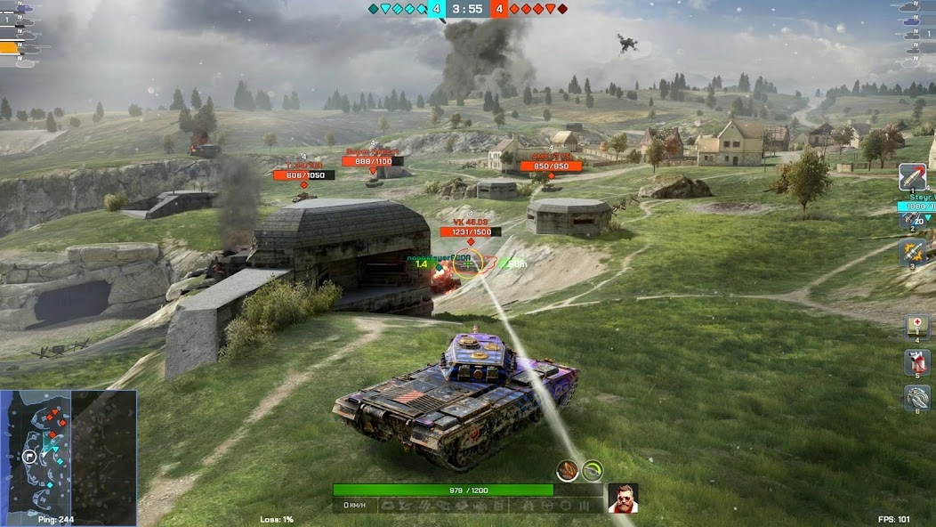 Скриншот WoT Blitz Reforged Update