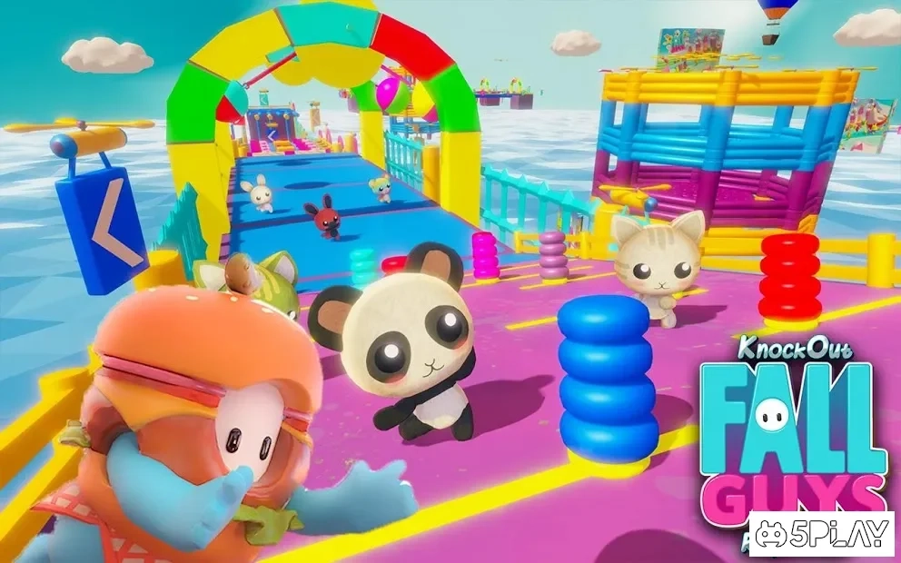Скриншот Нокаут Fall Guys Royale 3D: Human Knock Over