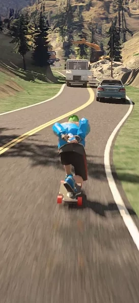 Скриншот Downhill Racer