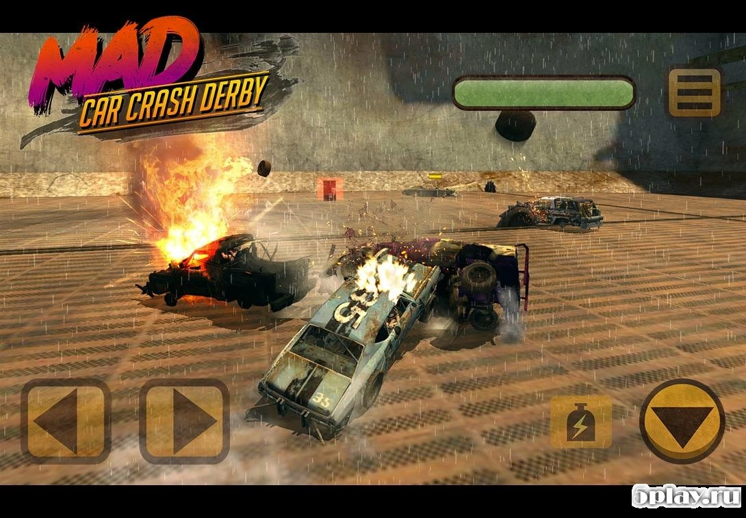 Скриншот Mad Car Crash Derby 2.0