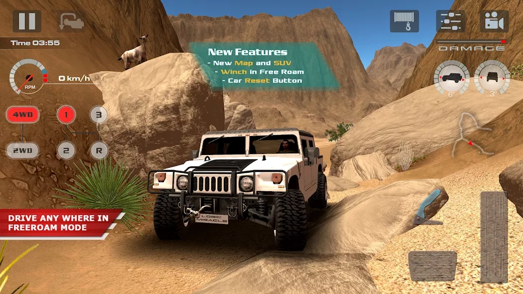 Скриншот OffRoad Drive Desert