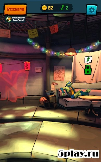 Скриншот Rise of the TMNT: Power Up!